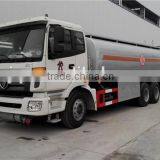 Foton 3 Axles Used Oil Truck Russia 21000 Lit Litres Literes Fuel Tank Truck for Sale thumbnail-2