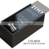 Fashion High Quality Wooden Wine Bottle Packaging Box thumbnail-1