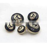 Overcoat Button Metal Black Button thumbnail-2