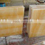 Best Quality High Polished Light Honey Onyx Marble Tiles thumbnail-6