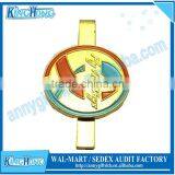 Wholesale Metal Custom Marker Design Gold Tie Clip thumbnail-1