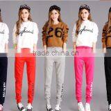 Women's Custom Fleece Sweatpants With Letters Printed Jogger Pants Winter thumbnail-1