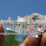 Natural Clear Quartz Rock Crystal Carved Dragon/Christams Gifts