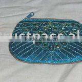 Beaded Embroidered Ladies Fashion Purses , Coin Purse and Pouches thumbnail-1