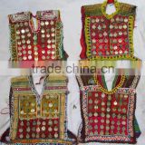 Vintage Tribal Banjara Fabric with Coin work