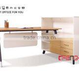 Director Office Table Design Wooden Office Desk Set thumbnail-1