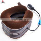 Soft Portable Inflatable Neck Rest Cushion U Pillow Support Car Flight Travel thumbnail-1