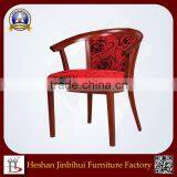 New Design Cross Back Imitated Wooden Bistro Chair thumbnail-1