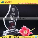 2013 hot acrylic plastic trophy/clear acrylic plastic trophy/transparent acrylic plastic trophy