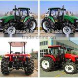 New Condition 85hp 4WD Tractor With Front End Loader and Back Hoe thumbnail-3