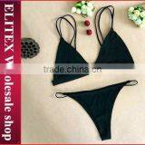 2017 Newest Lace Red Halter Sexy Print Bikini Women CK366b thumbnail-1