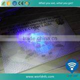 Custom Design Invisible UV Printing PVC Plastic Card For High Security Anti Fake thumbnail-2