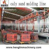 Horizontal Parting Clay Sand Molding Machine Production Line