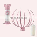 Factory Supply 3 in 1 Multifunctional 9 Claws Head Massager thumbnail-6