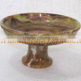 PAKISTAN SUPPLIER Cheap Price ONYX FRUIT TRAYS HANDICRAFTS thumbnail-2