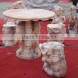 High Quality Hand Carved Marble Tables thumbnail-3