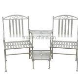 2 Seater Cast Iron Companion Garden Chair thumbnail-5