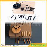 Decorative DIY Metal Roman Numeral Wall Clock thumbnail-3
