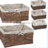 Store More Decorative Storage Box with Lid - Collapsible and Stackable