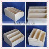 Handmade Eco-friend Pine Wooden Office Paper Rack Wholesale thumbnail-1
