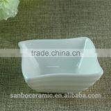 Wholesale Stock White Porcelain Soy Sauce Dishstock White Ceramics Sauce Dish thumbnail-2