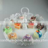 Cinderella Carriage Cake Stand 3 Tiers Lace Design Cake Stand in Metal thumbnail-2