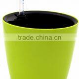 Cylinder Self Watering Planter Flower Pot Home Office Garden Water Level Indicator thumbnail-4