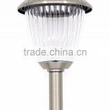 8pk Stainless Steel Solar Path Light Outdoor LED Landscape Lawn Garden Lamp- 115 mm thumbnail-3