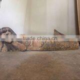 Handmade Wooden Mermaid Sculpture thumbnail-4