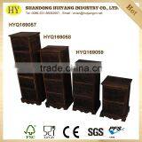 Shabby Chic Custom Handmade Wooden Cabinets With Drawers thumbnail-2