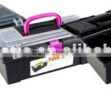 Plastic multi-function tool box with hard case