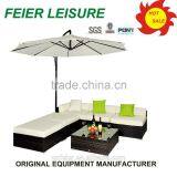 Patio Furniture Round pe Rattan Sofa thumbnail-1