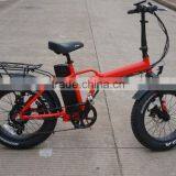 20inch 36V250W Full Suspension Fat Tire Electric Bike/bicycle Folding Electric Fat Bike thumbnail-2