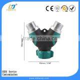 Metal 2-way Watering Garden Hose Splitter thumbnail-3