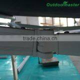 1.6x1.2M Folding Manual Aluminum Retractable Black Window Awning thumbnail-6