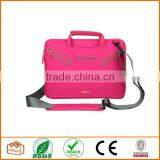 13.3 Inch Ultrabooks/ Laptop / NetBook/ Super Protection Sleeve Shoulder Bag / Multi-functional Briefcase Carrying Case Hot Pink thumbnail-2