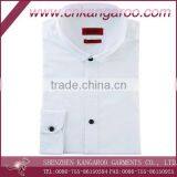 Non-iron Cotton Easy Care White Stylish Spread Collar Mens Formal Dress Shirts thumbnail-1