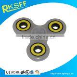 Tri Fidget Hand Spinner - Fidget Work Ultra Fast Bearings - Finger Toy, Great Gift (Luminous) thumbnail-4