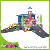 Hight Quality Kids Plastic Toy Car Garage With Alloy Car thumbnail-1