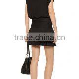 High Quality Custom Ladies Black Cotton Indian Style Skirts thumbnail-2