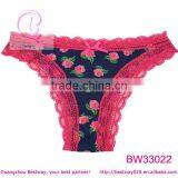 Womens Hot Sex Photo of Hot Red Rose Flower Panties in Apparel thumbnail-1