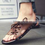 Zm35436a Summer Comfortable Leather Slippers 2017 New Men Sandals thumbnail-3