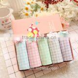 2017 Cute Candy Color Girls Cotton Underwear Lace Bowknot Gift Box Panties Briefs thumbnail-5