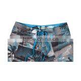 New Design 100% Polyester Men Board Short, Peach Beach Shorts thumbnail-5