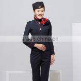 Flight Attendant Hat And Bespoke Airline Uniforms Sets Pattern thumbnail-4
