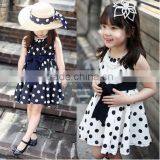 Children Clothing Polka Dot Summer Dress Walson thumbnail-1
