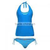 China Wholesale Two Piece Tankinis Set for Women Beachwear thumbnail-4