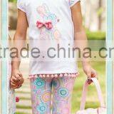 Easter Boutique Outfits Bunny Tunic and Legging Set Wholesale Children's Boutique Clothing Clothing thumbnail-1