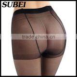 Ultra-thin Core-spun Silk Pantyhose Tube Tights Pantyhose thumbnail-3