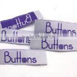 Customized Garment Shoe Labels/woven Labels/printed Clothing Label/embroidered Tag End Fold WEF-001 thumbnail-6